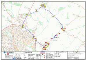 Diversion Map for Station Road Closure