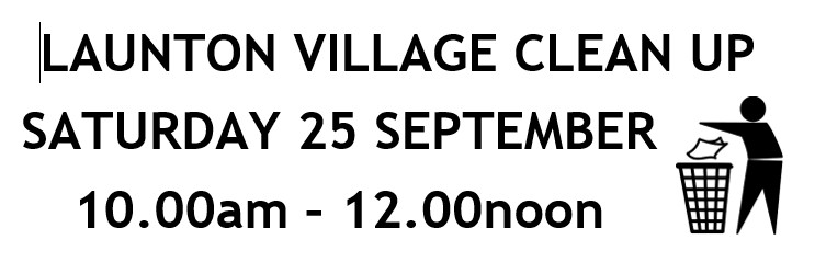 Launton Autumn Litter Pick – 25 September