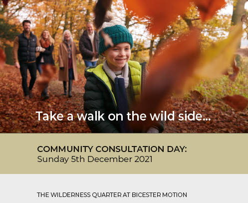 Bicester Motion Wilderness Quarter – consultation and open day