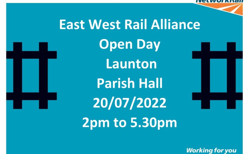 East West Rail – drop-in session