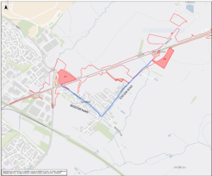HGV movements map