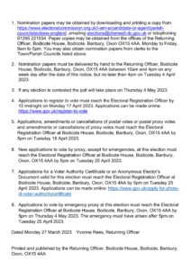 PARISH Notice of Election 2023 Launton Page 2