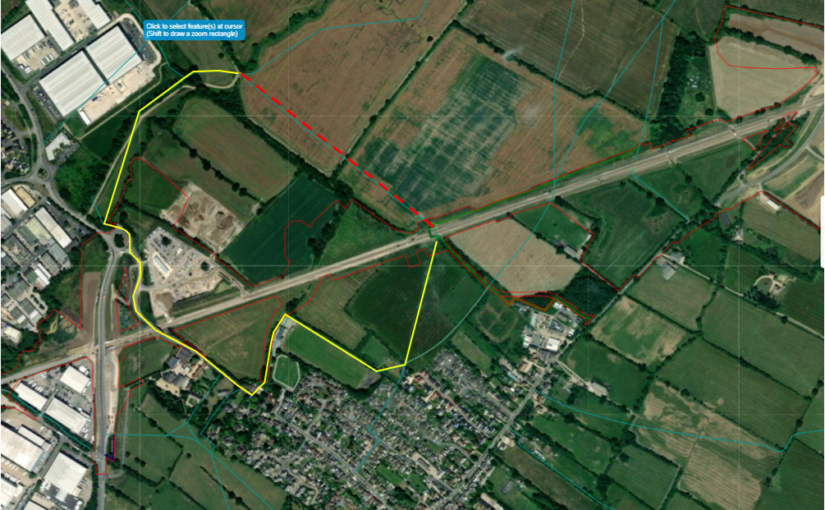 Railway footbridge temporary closure